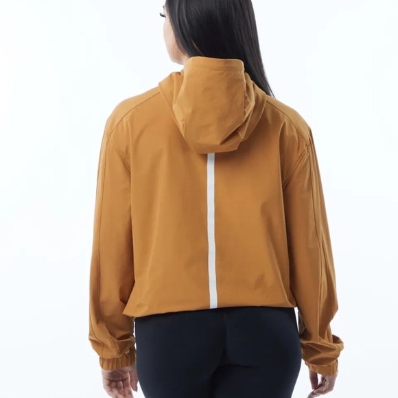 Alphalete Infinity Tech Jacket MEDIUM Citrus - Picture 4 of 13